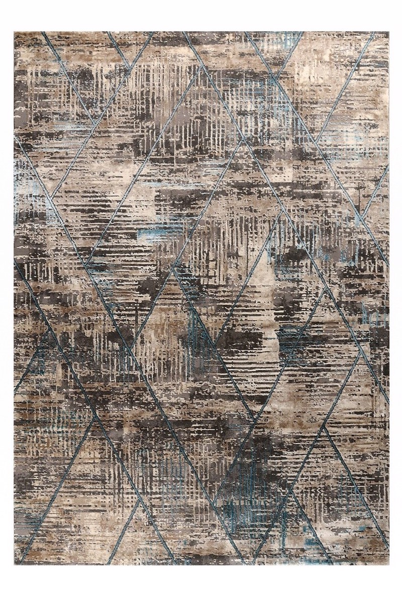 Tzikas Carpets Χαλί ELITE Γκρι/Μπλε 160x230cm 00117-953