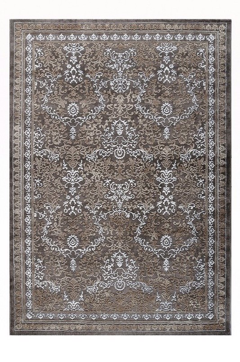 Tzikas Carpets Χαλί ELITE Καφέ/Γκρι 160x230cm 19285-956