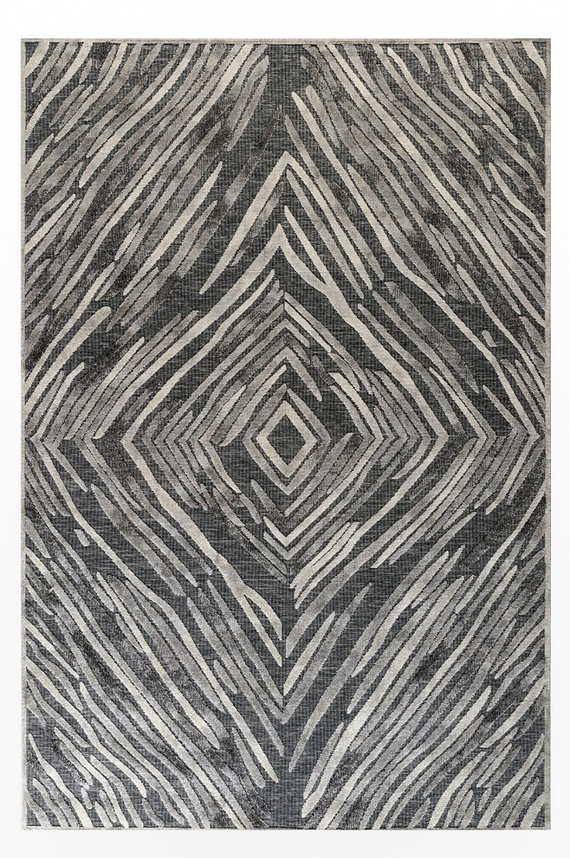 Tzikas Carpets Χαλί BOHEME Γκρι 160x230cm 61104-095
