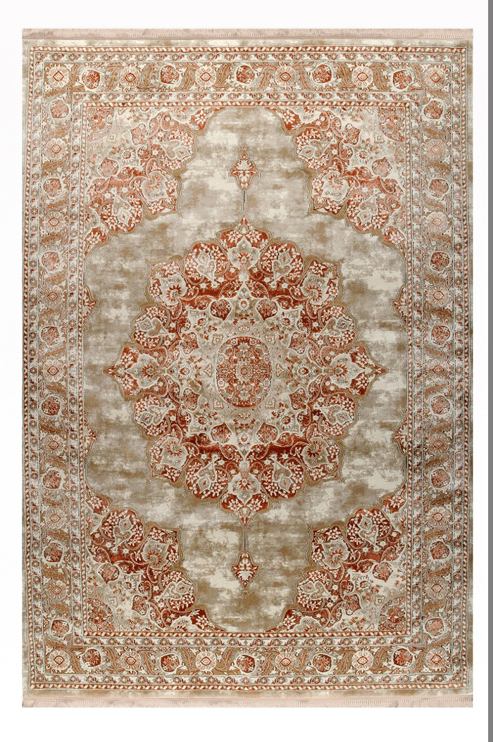 Tzikas Carpets Xali SERENITY Portokali/Mpez 200x290cm 20617-721
