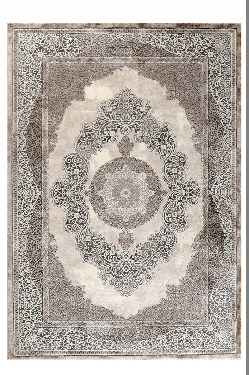Tzikas Carpets Χαλί ELEMENTS Μπεζ/Καφέ/Γκρι/Χρυσό 200x2