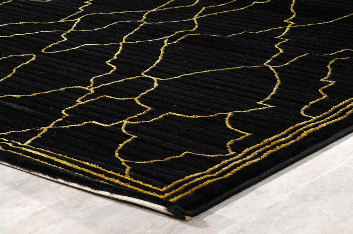 Tzikas Carpets Xali CRAFT Mavro/Xruso 160x230cm 36939-975