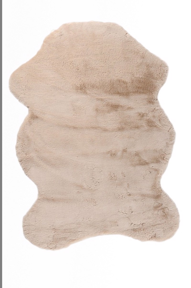 Tzikas Carpets Χαλί FUR Λευκό-Κρεμ 100x140cm 26163-060