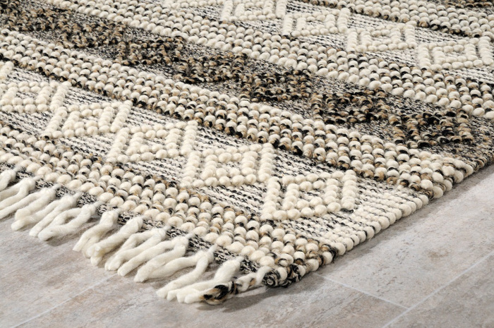 Tzikas Carpets Xali Diadromos NOMAD Lefko-Krem 80x150cm 55155-060