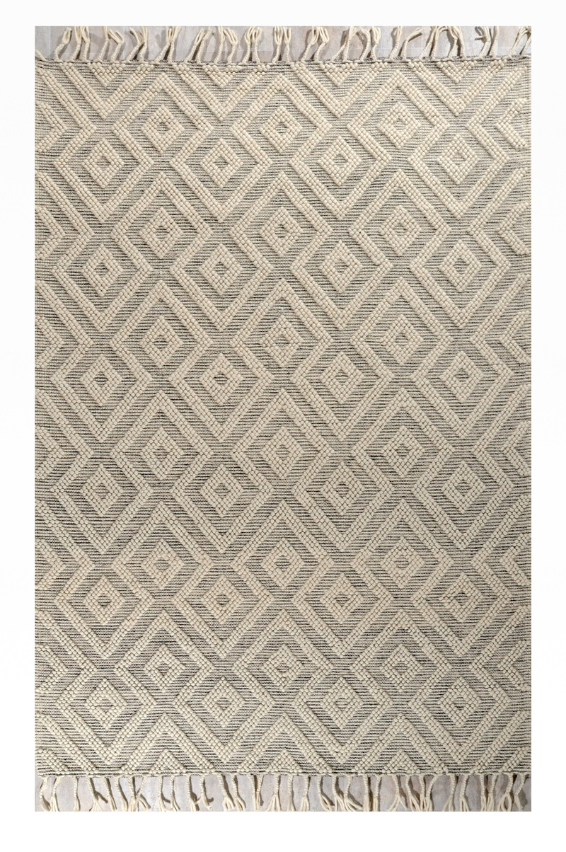 Tzikas Carpets Χαλί Διάδρομος NOMAD Λευκό-Κρεμ 80x150cm 55157-060
