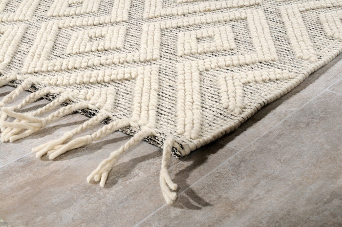 Tzikas Carpets Xali Diadromos NOMAD Lefko-Krem 80x150cm 55157-060