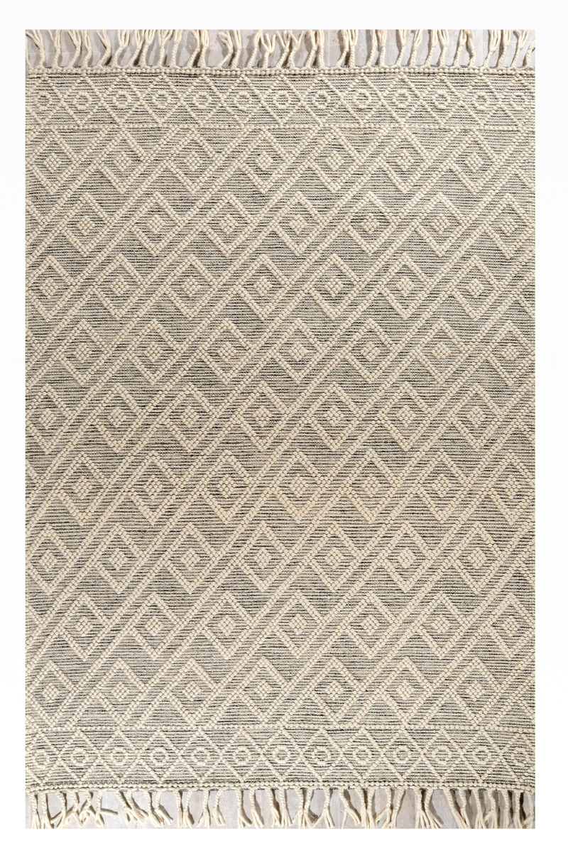 Tzikas Carpets Χαλί Διάδρομος NOMAD Λευκό-Κρεμ 80x150cm