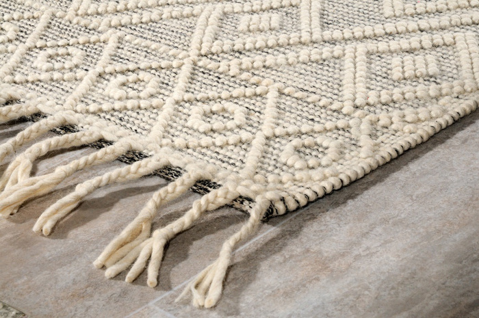 Tzikas Carpets Xali Diadromos NOMAD Lefko-Krem 80x150cm 55158-060