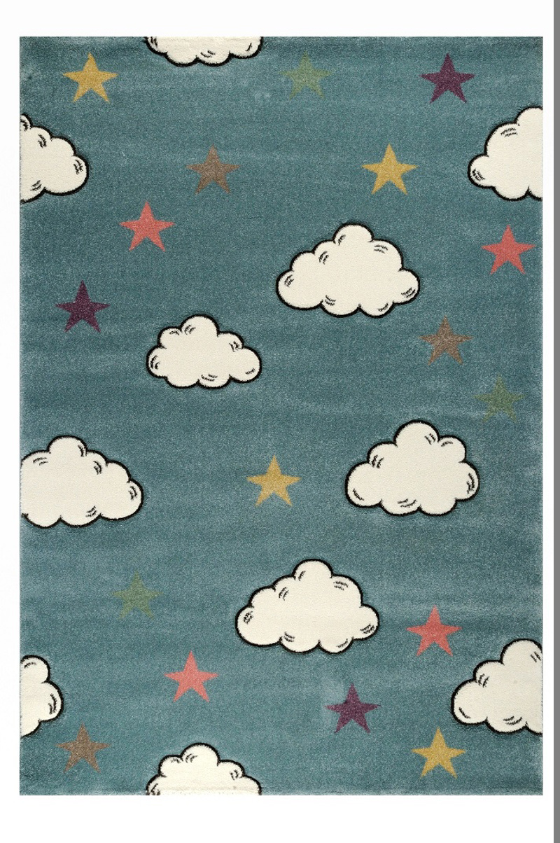 Χαλιά agiovlasitishome - ΣΗΜΑΝΤΙΚΟ: Σε περίπτωση διαφοράς τιμής από το κατάστημα ισχύει παντα και μόνο η τιμή του καταστήματος Tzikas Carpets Παιδικό Χαλί DIAMOND Μπλε 133x190cm 1741