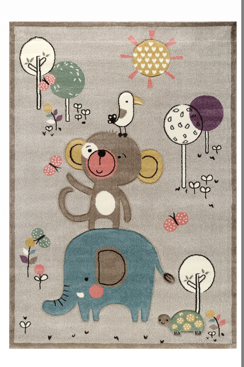 Tzikas Carpets Παιδικό Χαλί DIAMOND Μπεζ/Καφέ 133x190cm