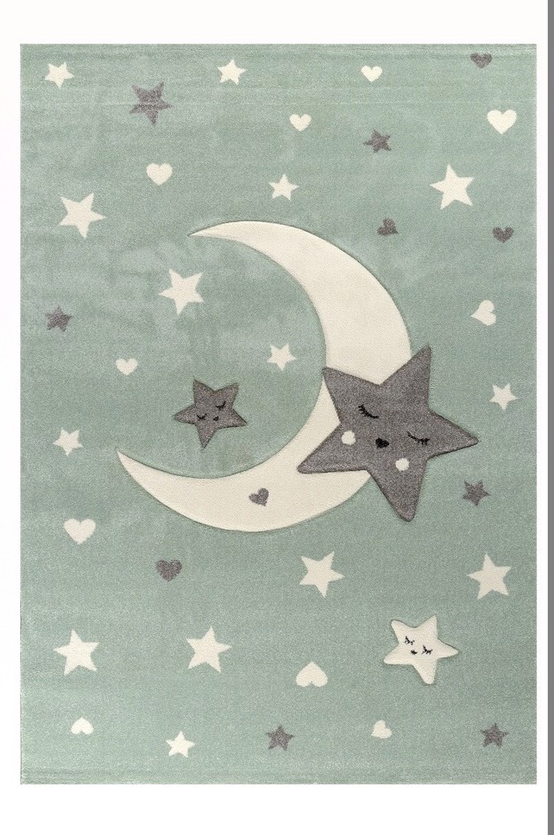 Χαλιά agiovlasitishome - ΣΗΜΑΝΤΙΚΟ: Σε περίπτωση διαφοράς τιμής από το κατάστημα ισχύει παντα και μόνο η τιμή του καταστήματος Tzikas Carpets Παιδικό Χαλί DIAMOND Πράσινο-Μέντα 133x1