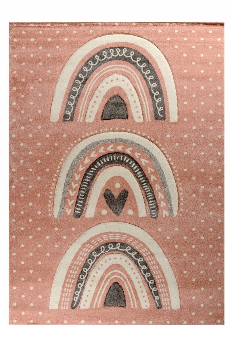 Tzikas Carpets Παιδικό Χαλί DIAMOND Ροζ 133x190cm 40083
