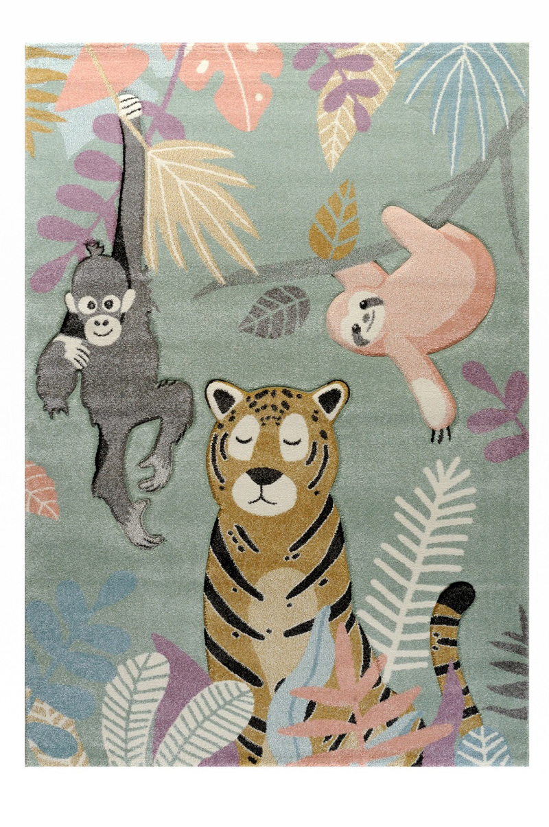 Χαλιά agiovlasitishome - ΣΗΜΑΝΤΙΚΟ: Σε περίπτωση διαφοράς τιμής από το κατάστημα ισχύει παντα και μόνο η τιμή του καταστήματος Tzikas Carpets Παιδικό Χαλί DIAMOND Πράσινο/Μέντα 133x1