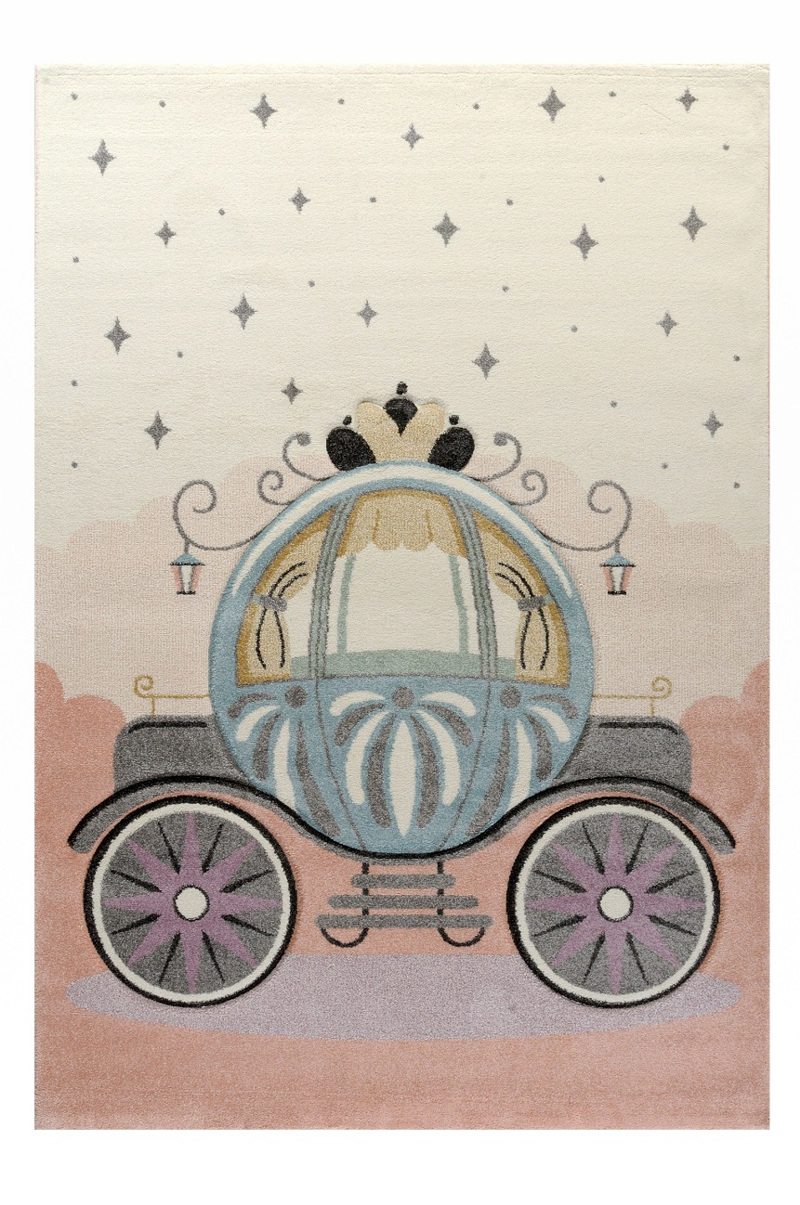 Tzikas Carpets Παιδικό Χαλί DIAMOND Ροζ 133x190cm 64045