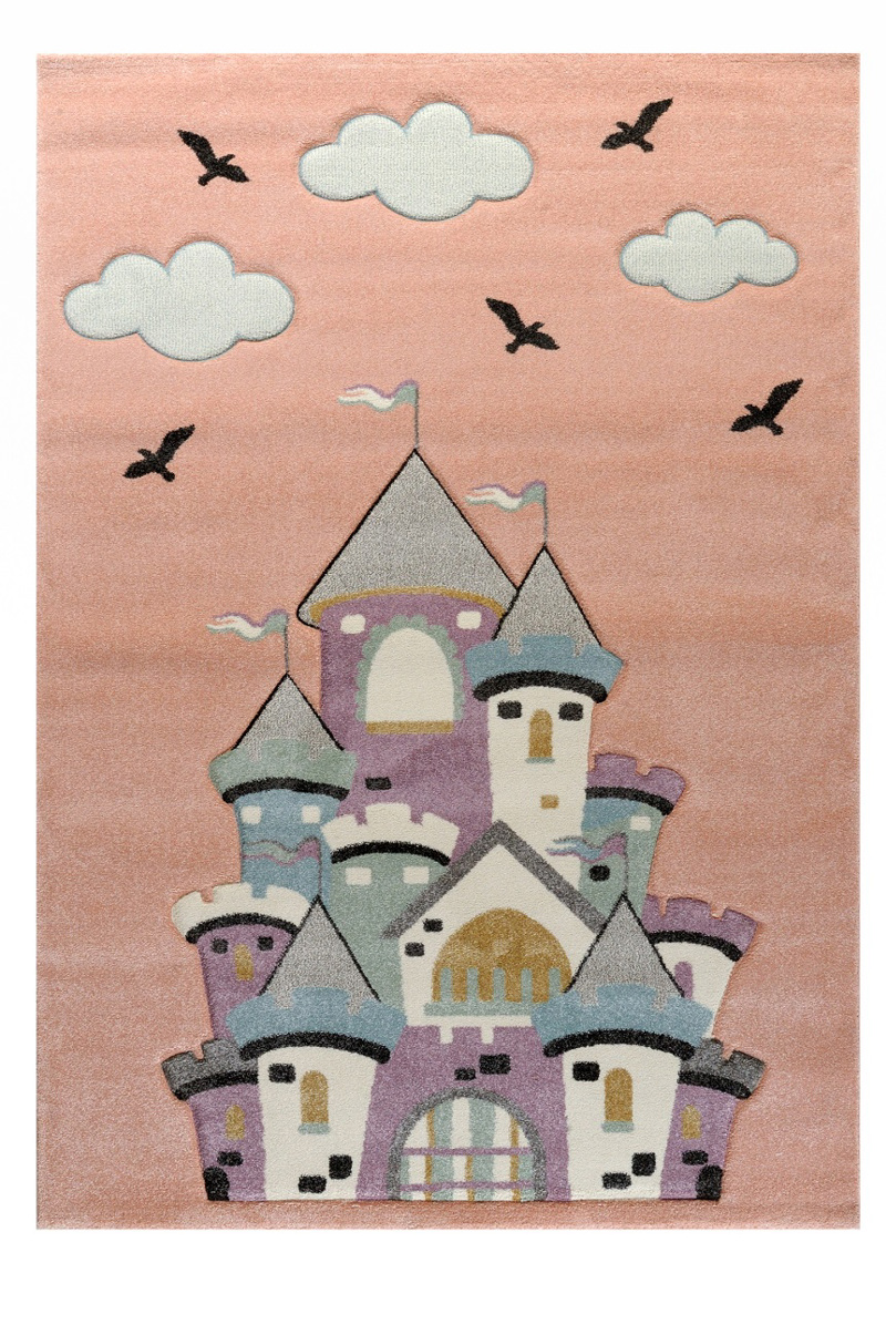 Χαλιά agiovlasitishome - ΣΗΜΑΝΤΙΚΟ: Σε περίπτωση διαφοράς τιμής από το κατάστημα ισχύει παντα και μόνο η τιμή του καταστήματος Tzikas Carpets Παιδικό Χαλί DIAMOND Ροζ 133x190cm 64046