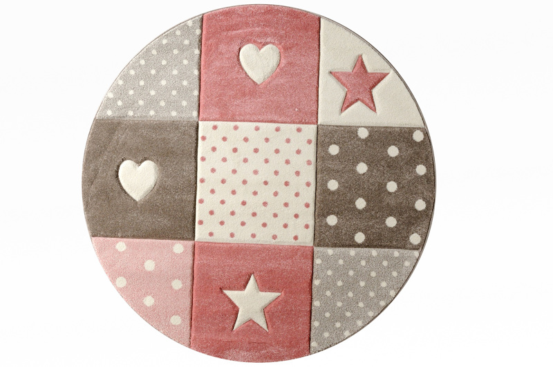 Χαλιά agiovlasitishome - ΣΗΜΑΝΤΙΚΟ: Σε περίπτωση διαφοράς τιμής από το κατάστημα ισχύει παντα και μόνο η τιμή του καταστήματος Tzikas Carpets Στρογγυλό Παιδικό Χαλί DIAMOND Φ160cm 20