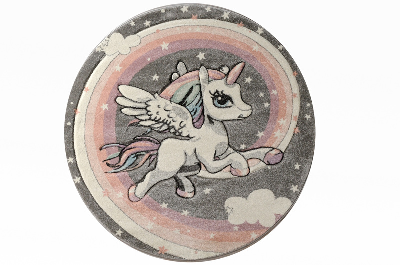 Χαλιά agiovlasitishome - ΣΗΜΑΝΤΙΚΟ: Σε περίπτωση διαφοράς τιμής από το κατάστημα ισχύει παντα και μόνο η τιμή του καταστήματος Tzikas Carpets Στρογγυλό Παιδικό Χαλί DIAMOND Γκρι Φ160