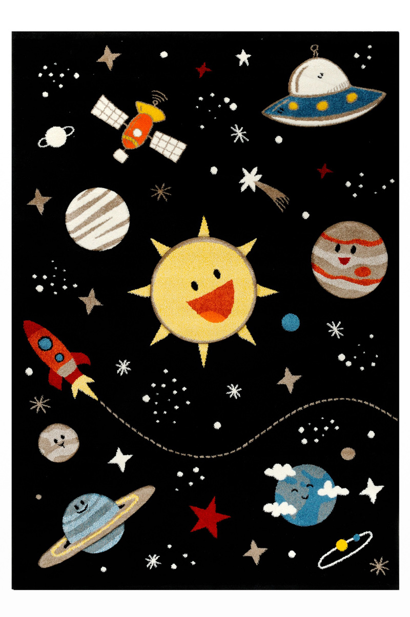 Tzikas Carpets Παιδικό Χαλί DIAMOND Μαύρο 160x230cm 242