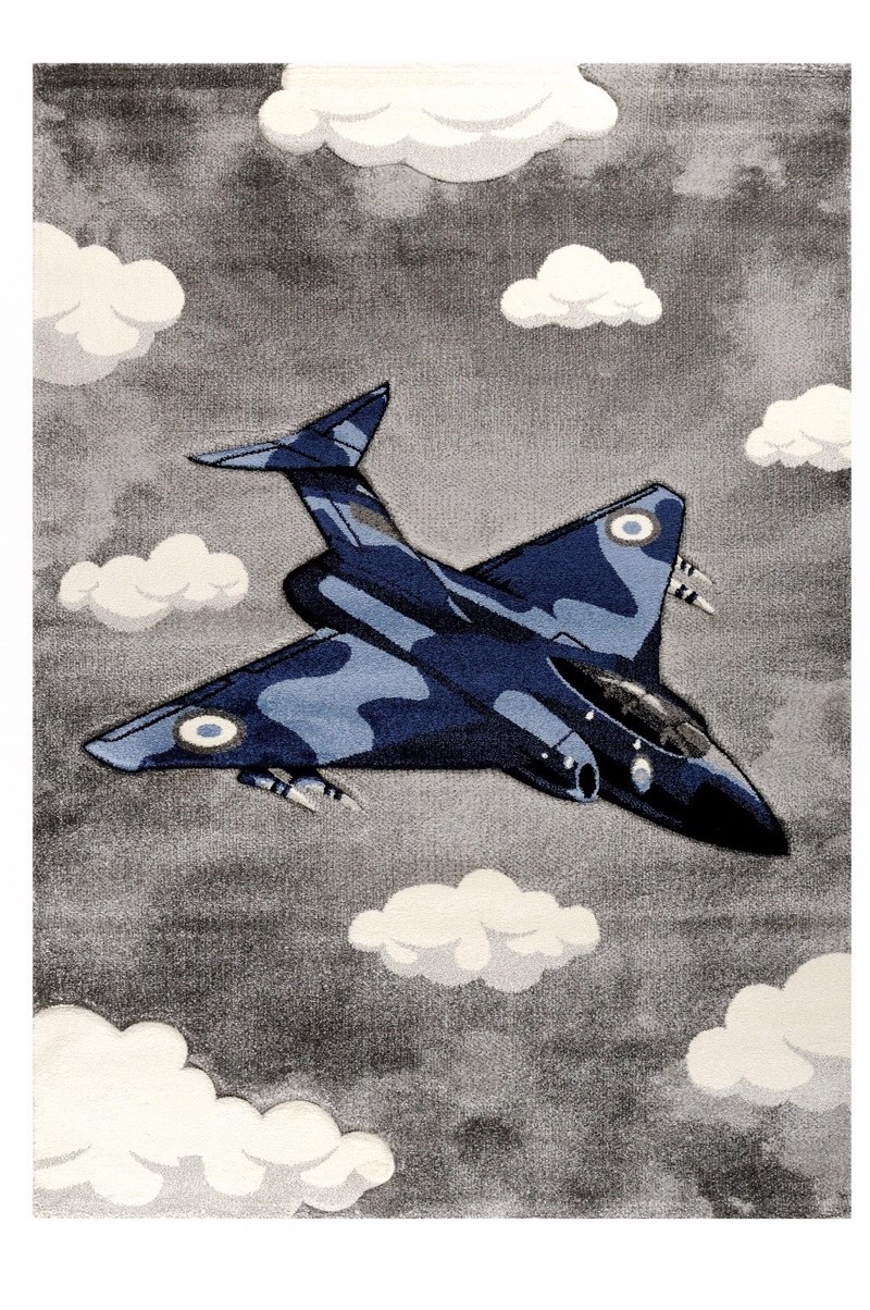 Tzikas Carpets Παιδικό Χαλί DIAMOND Ανθρακί 160x230cm 4