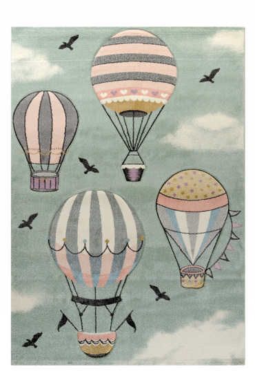 Tzikas Carpets Παιδικό Χαλί DIAMOND Πράσινο/Μέντα 160x230cm 64047-040