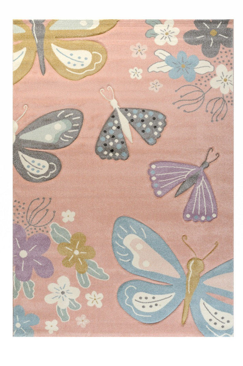 Tzikas Carpets Παιδικό Χαλί DIAMOND Ροζ 160x230cm 70362