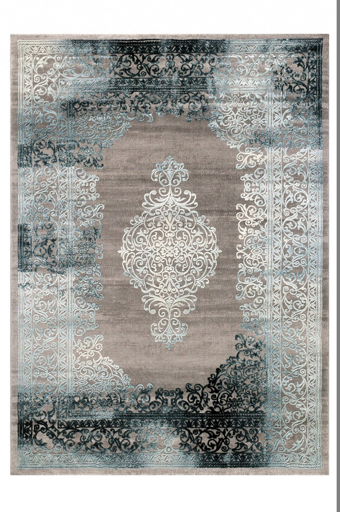 Tzikas Carpets Set Xalia Krebatokamaras VINTAGE Ggri/Mple 67x150/67x230 23024-953