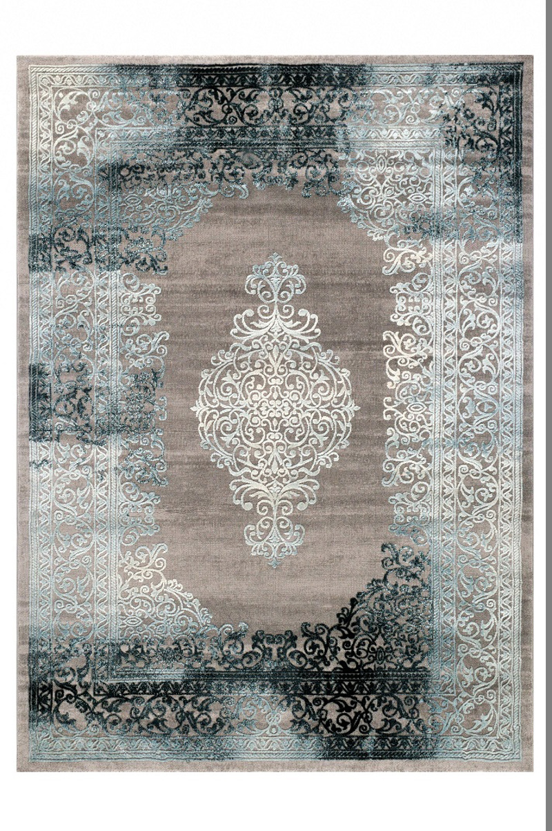 Tzikas Carpets Σετ Χαλιά Κρεβατοκάμαρας VINTAGE Γκρι/Μπ