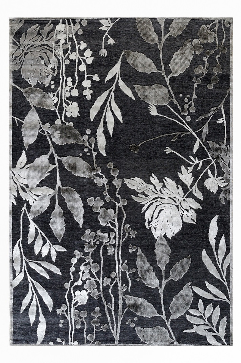 Χαλιά agiovlasitishome - ΣΗΜΑΝΤΙΚΟ: Σε περίπτωση διαφοράς τιμής από το κατάστημα ισχύει παντα και μόνο η τιμή του καταστήματος Tzikas Carpets Χαλί HARMONY Μαύρο/Ασημί 133x190cm 61070