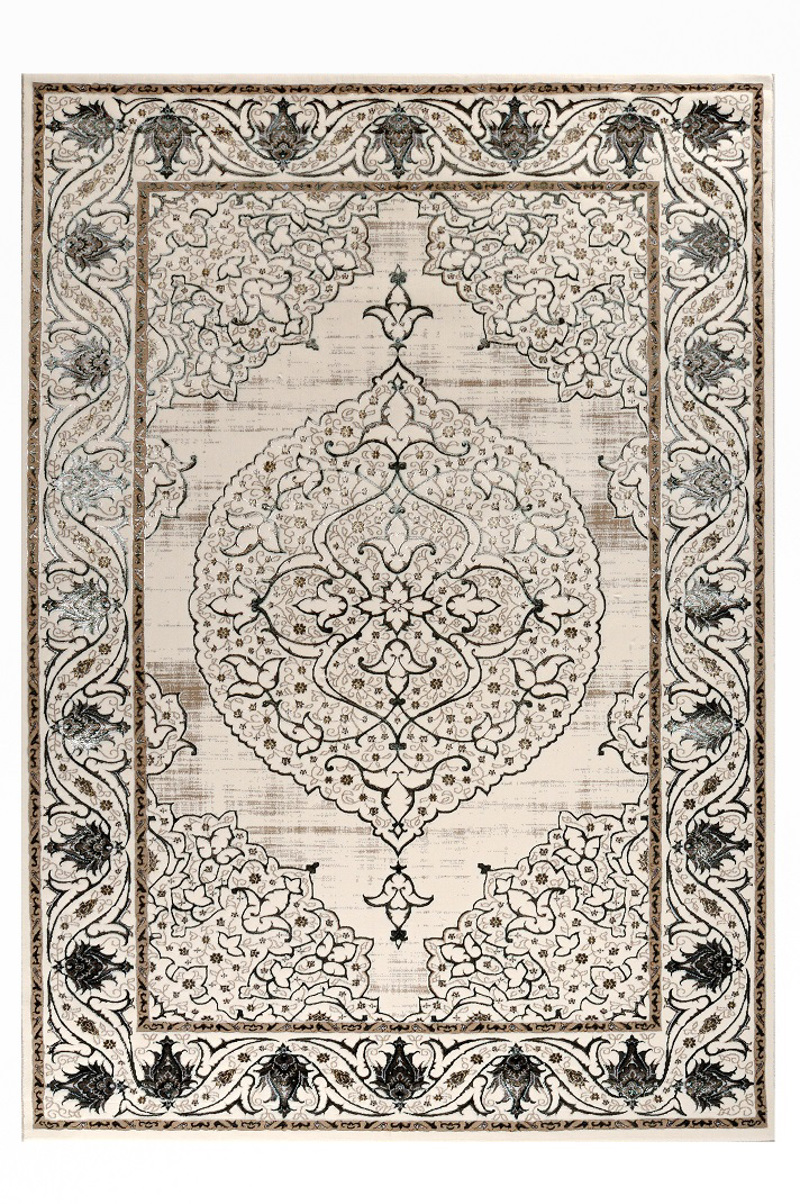 Tzikas Carpets Χαλί KASHAN Πράσινο/Μέντα 160x230cm 3955