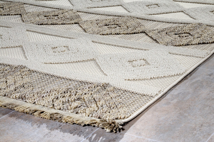 Tzikas Carpets Set Xalia Krebatokamaras GARDEN Anthraki 67x150/67x230 61578-096