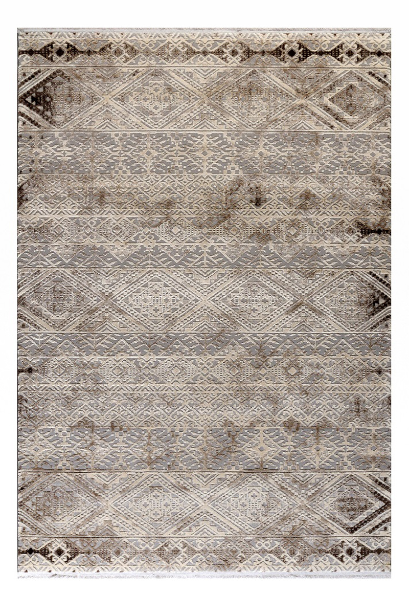 Tzikas Carpets Χαλί LORIN Γκρι/Μπεζ 160x230cm 65465-195