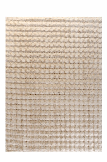 Tzikas Carpets Στρογγυλό Χαλί FUZZY Μπεζ Φ160cm 26164-060
