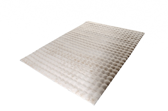Tzikas Carpets Set Xalia Krebatokamaras FUZZY Bez 66x140/66x220 26164-060