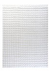 Tzikas Carpets Set Xalia Krebatokamaras FUZZY Lefko 66x140/66x220 26164-065
