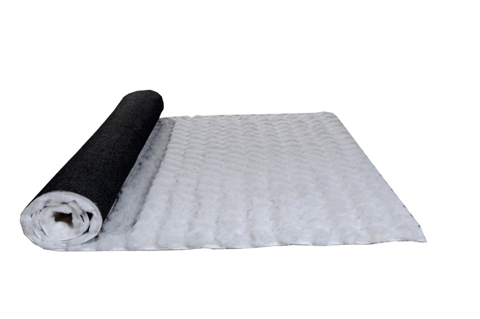 Tzikas Carpets Set Xalia Krebatokamaras FUZZY Lefko 66x140/66x220 26164-065