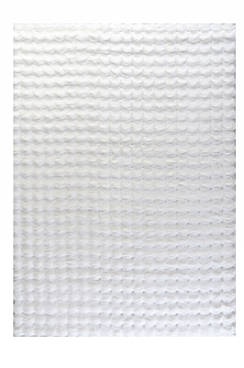 Tzikas Carpets Χαλί FUZZY Λευκό 200x290cm 26164-065