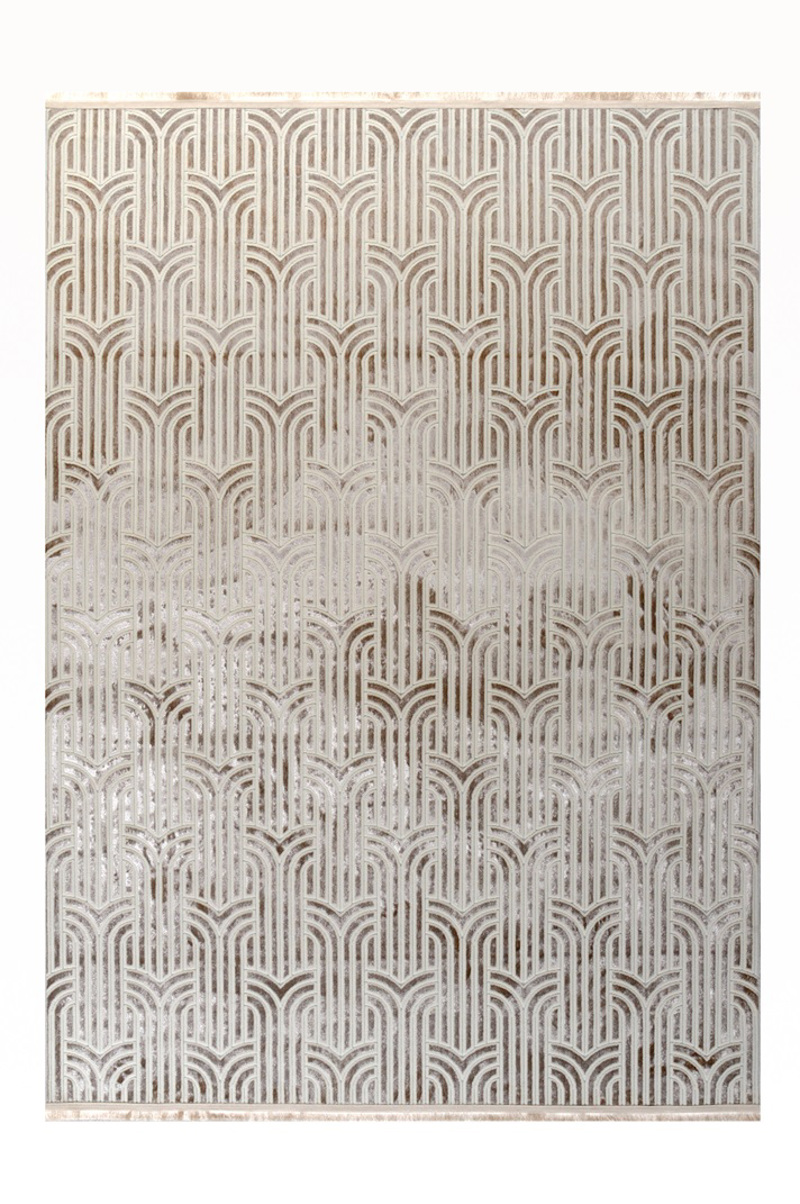 Tzikas Carpets Χαλί ECLIPSE Μπεζ/Καφέ 133x190cm 11147-7