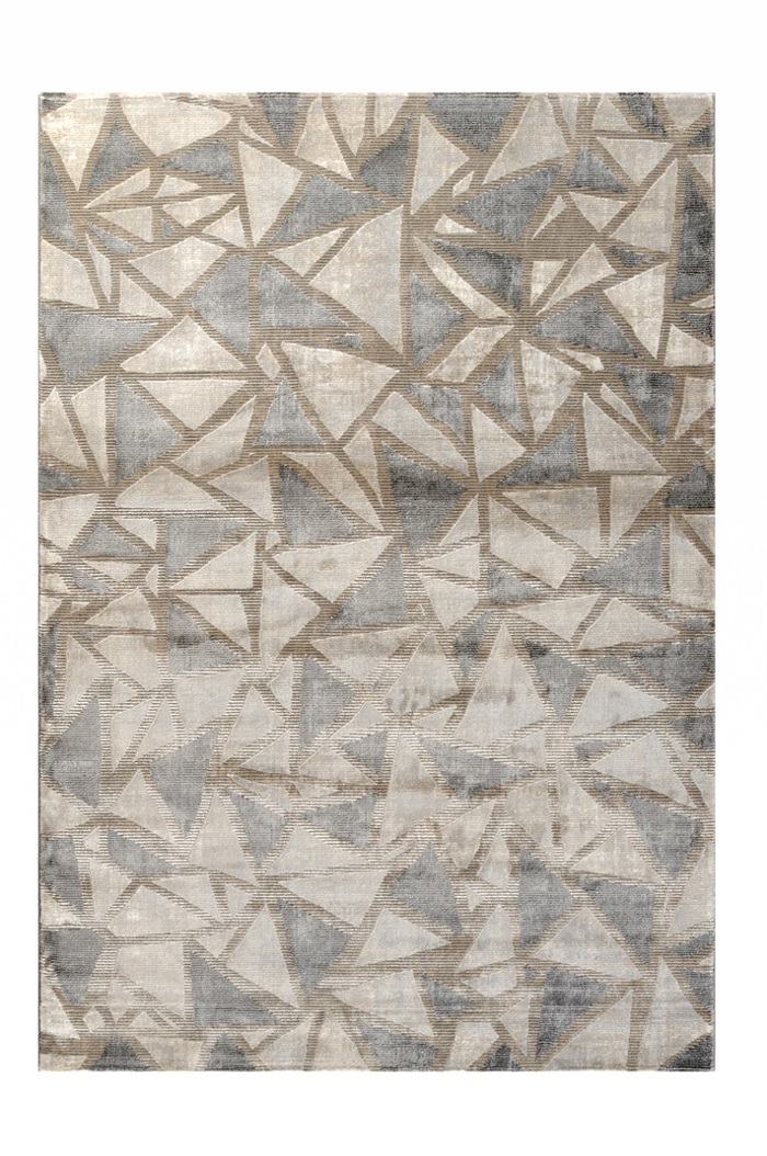 Tzikas Carpets Strongulo Xali CRUSH Ggri F160cm 66686-095