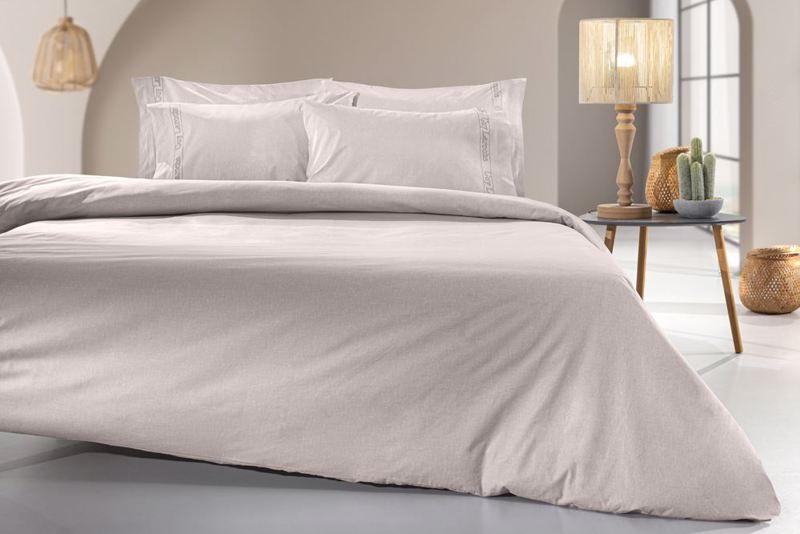 Guy Laroche Μονό Σεντόνι Easy Iron με Λάστιχο Color Plus Perla 100x200cm