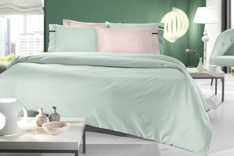 Guy Laroche Υπέρδιπλο Σεντόνι με Λάστιχο Minimal Mint 160x200+35