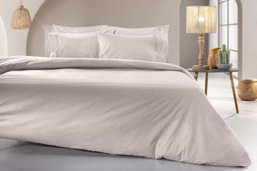 Guy Laroche Μονή Παπλωματοθήκη Easy Iron Color Plus Perla 165x225cm