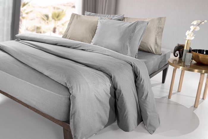 Guy Laroche Moni Paplomatothiki Easy Iron Color Plus Silver 165x225cm