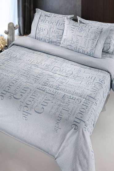 Guy Laroche Σετ Παπλωματοθήκη και Δύο Μαξιλαροθήκες Brand Raf Flannel 225x245cm