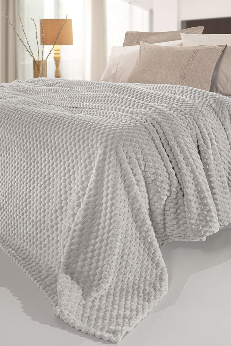 Guy Laroche Σετ των 2 Κουβέρτα Smoothie Elephant 220x240cm