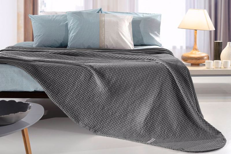 Guy Laroche Μονή Κουβέρτα Eternity Anthracite 160x240cm