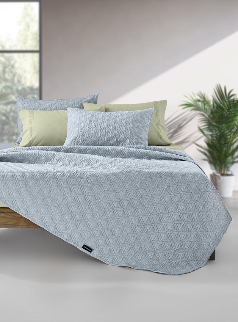 Guy Laroche Σετ των 2 Κουβερλί Tempest Blue 220x240cm