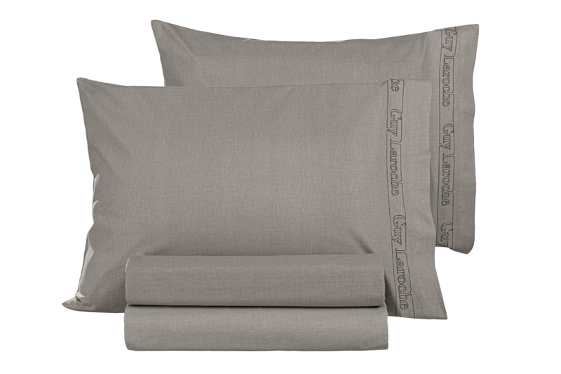 Guy Laroche Ζεύγος Μαξιλαροθήκες Ύπνου Color Plus Dark Wenge 50x70cm