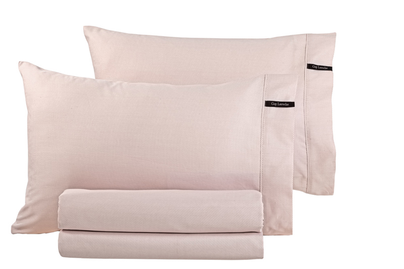 Guy Laroche Ζεύγος Μαξιλαροθήκες Ύπνου Minimal Pudra 50x70cm