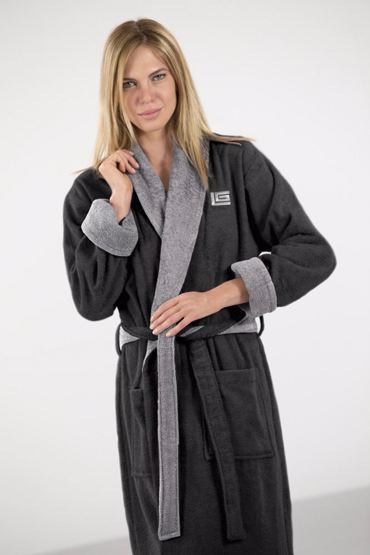 Guy Laroche Μπουρνούζι Duo Noir Medium