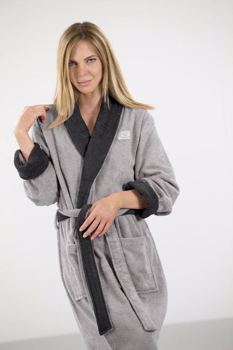 Guy Laroche Μπουρνούζι Duo Black Medium